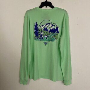 Columbia Men's Cotton Long Sleeve T-Shirt L